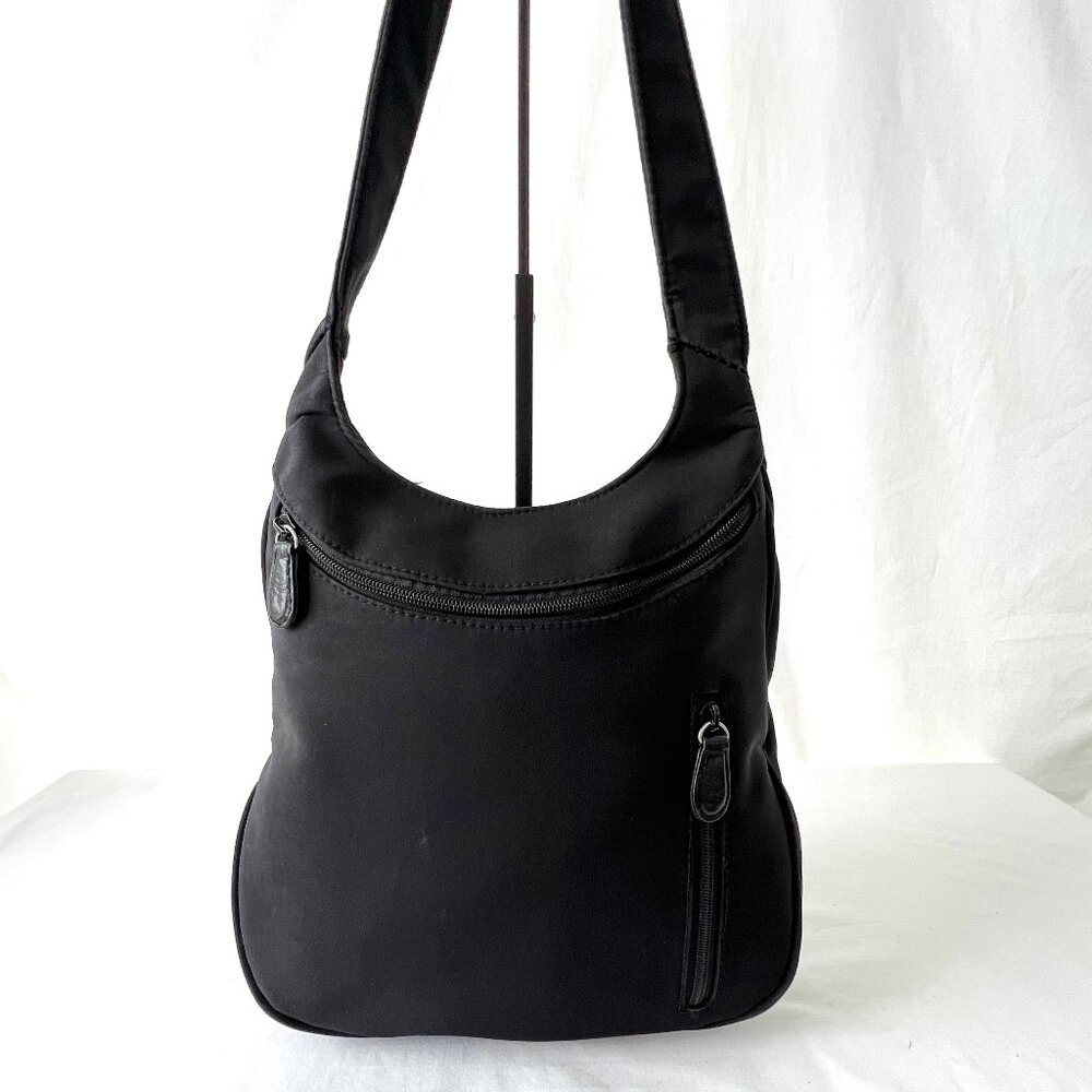 Harry and David's Northwest Express Crossbody Bag, Black, Excellent Condition!